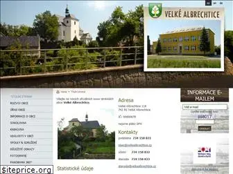 velkealbrechtice.cz