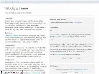 velocityjs.org