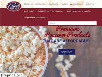 velvetcremepopcorn.com