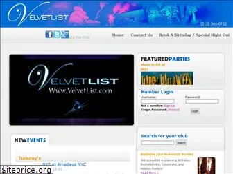 velvetlist.com