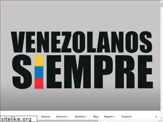 venezolanossiempre.org