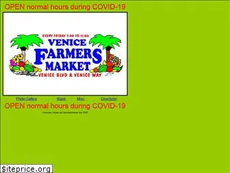 venicefarmersmarket.com