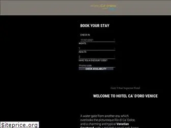 venicehotelcadoro.com