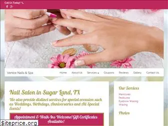 venicenailssugarland.com