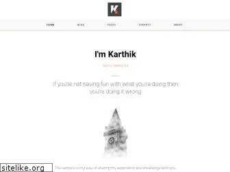 venkatakarthik.com