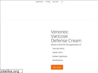 venorexcream.com