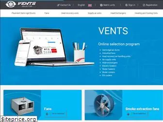 vents-selector.com