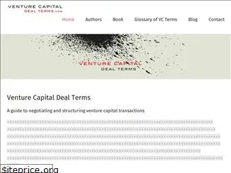 venturecapitaldealterms.com