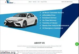 venturecarrental.com