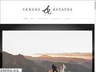 venuesandestates.com