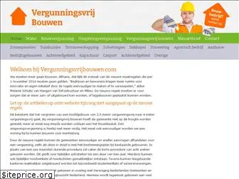 vergunningsvrijbouwen.com