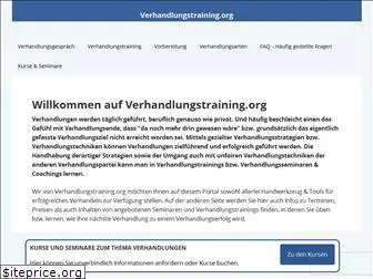 verhandlungstraining.org