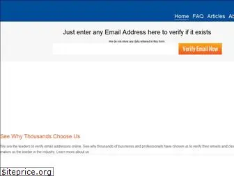 Top 21 Similar websites like verifyemailaddress.com and alternatives