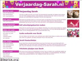 verjaardag-sarah.nl