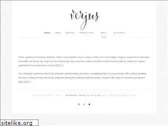 verjusparis.com