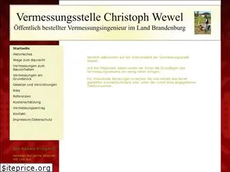 vermessung-wewel.de