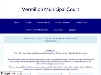 vermilionmunicipalcourt.org