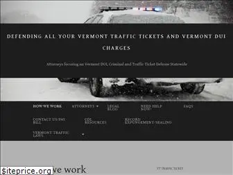 vermonttrafficticket.com