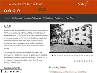 vernaculararchitectureforum.org