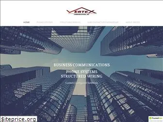 vertexcommunicationsinc.com