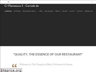 verumrestaurante.com