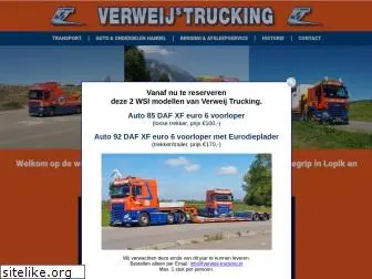 verweij-trucking.nl