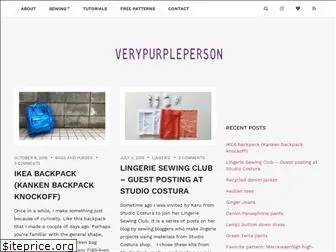 verypurpleperson.com