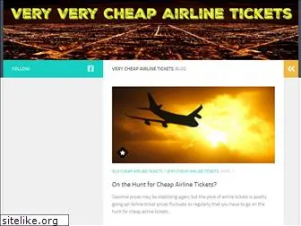 veryverycheapairlinetickets.com