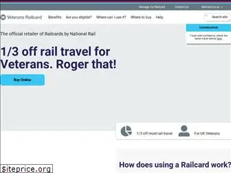 veterans-railcard.co.uk thumbnail