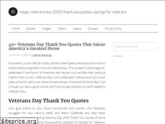 veteransdayblog.com
