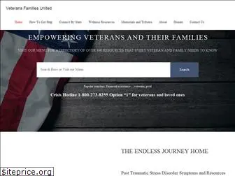 veteransfamiliesunited.org