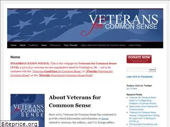 veteransforcommonsense.org
