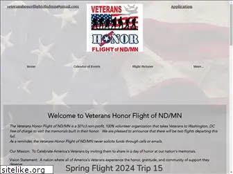 veteranshonorflightofndmn.org