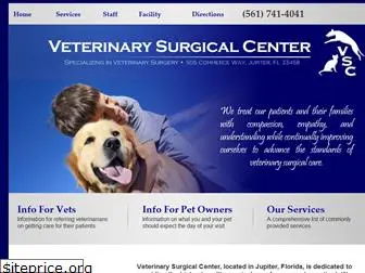 vetsurgicalcenter.com