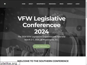 vfwsouthernconference.org