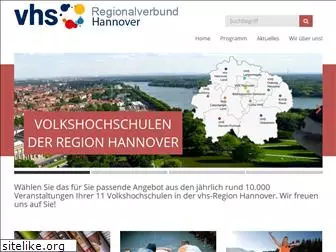 vhs-region-hannover.net
