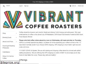 vibrantcoffeeroasters.com