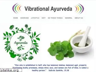 vibrationalayurveda.com