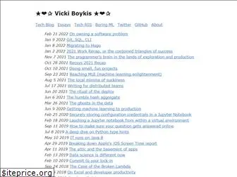 vickiboykis.com