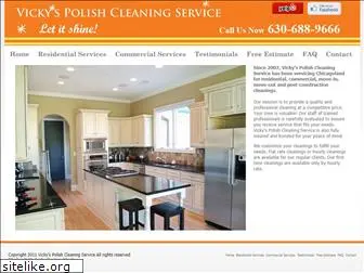 vickyspolishcleaningservice.com