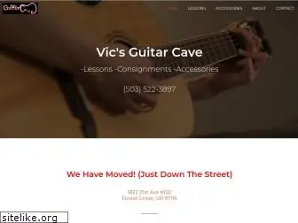 vicsguitarcave.com