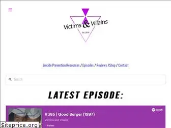 victimsandvillains.net