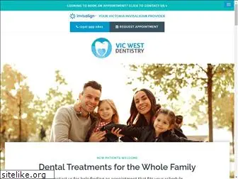 vicwestdentistry.com