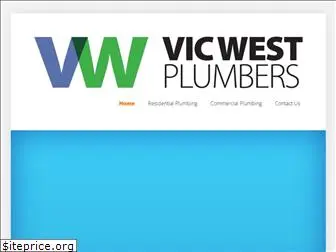 vicwestplumbers.com