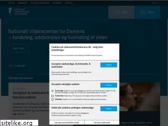 videnscenterfordemens.dk