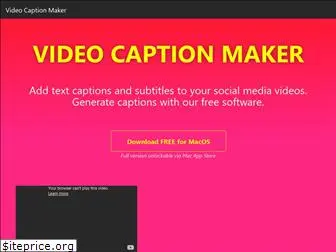 videocaptionmaker.com