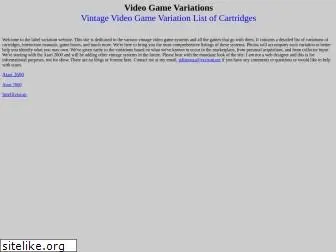 videogamevariations.com