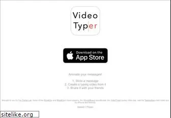 videotyper.com