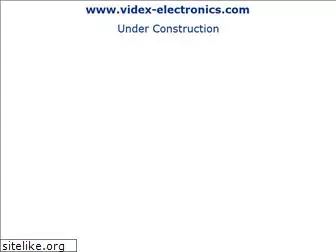 videx-electronics.com