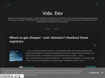 vidu.dev